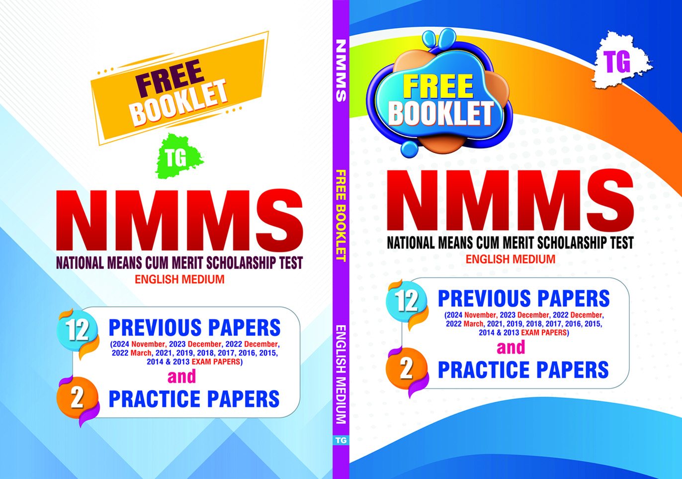 VGS TG N.M.M.S. (E/M) Study material with Free Booklet including 12 Previous Papers - 2026