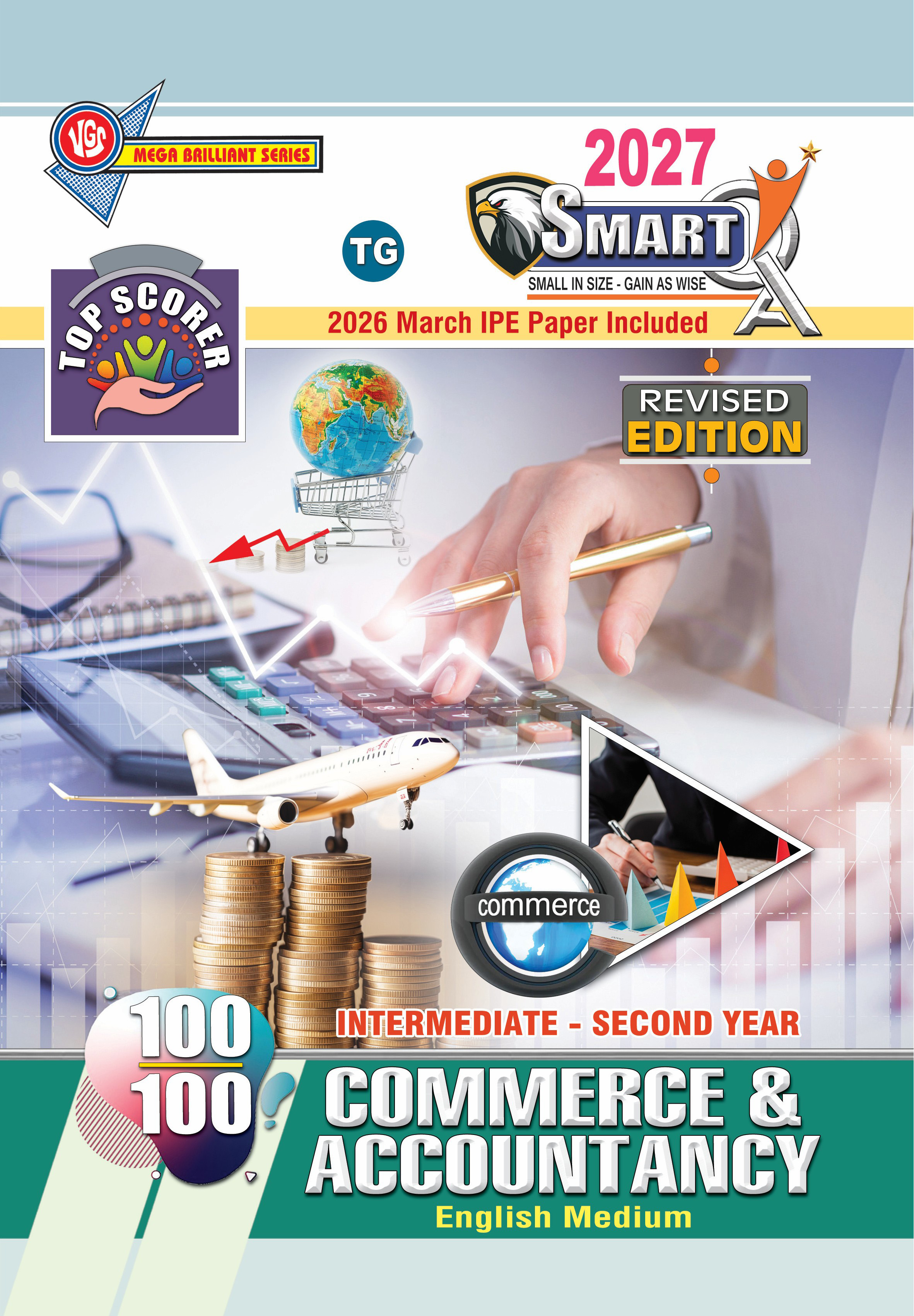TG Inter 2nd Year Commerce & Accountancy Question Bank Smart Q 2027 (Revised Edition)