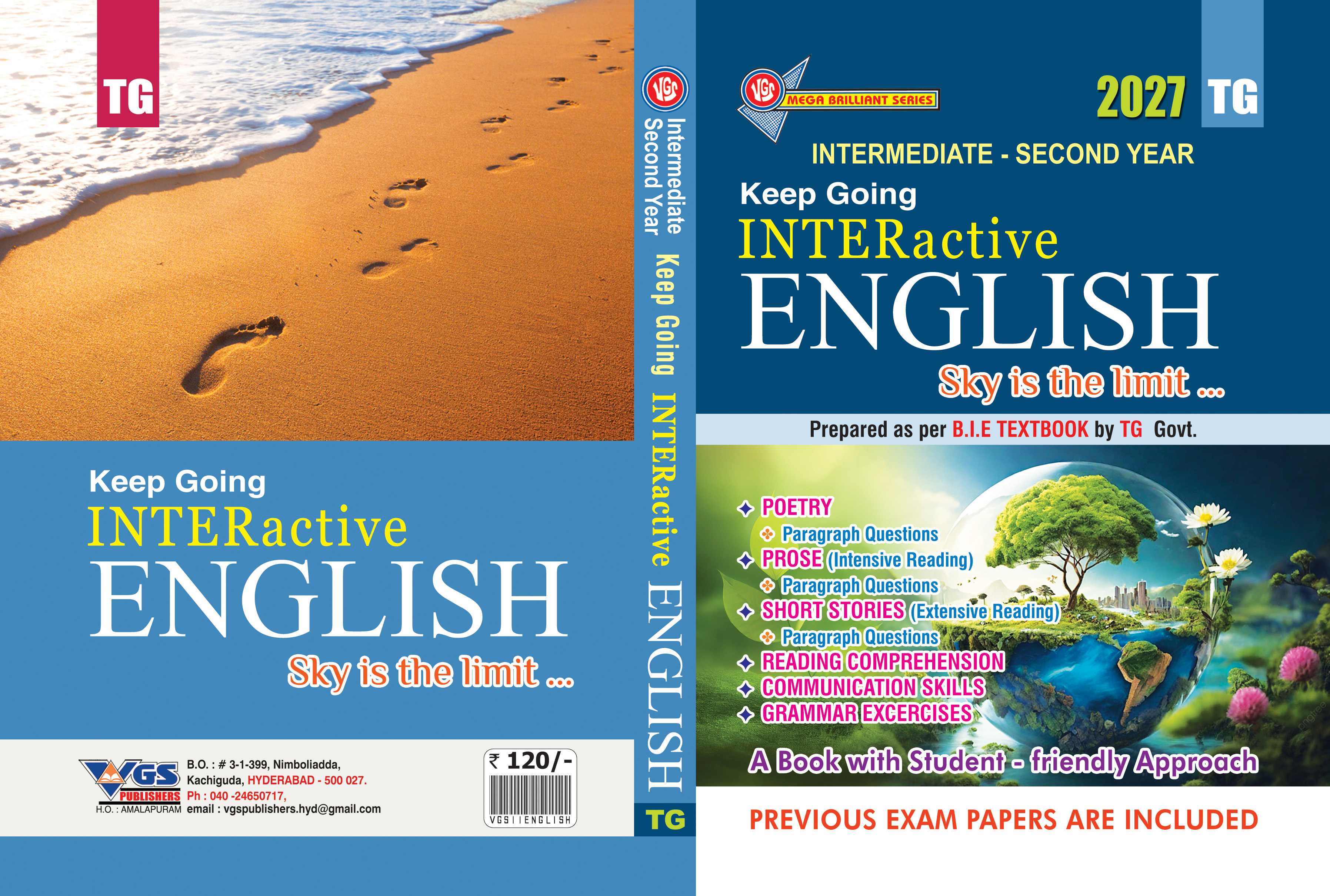 TG VGS Publishers Intermediate Second Year 2027 English – Keep Going INTERactive Edition is a complete language-learning companion
