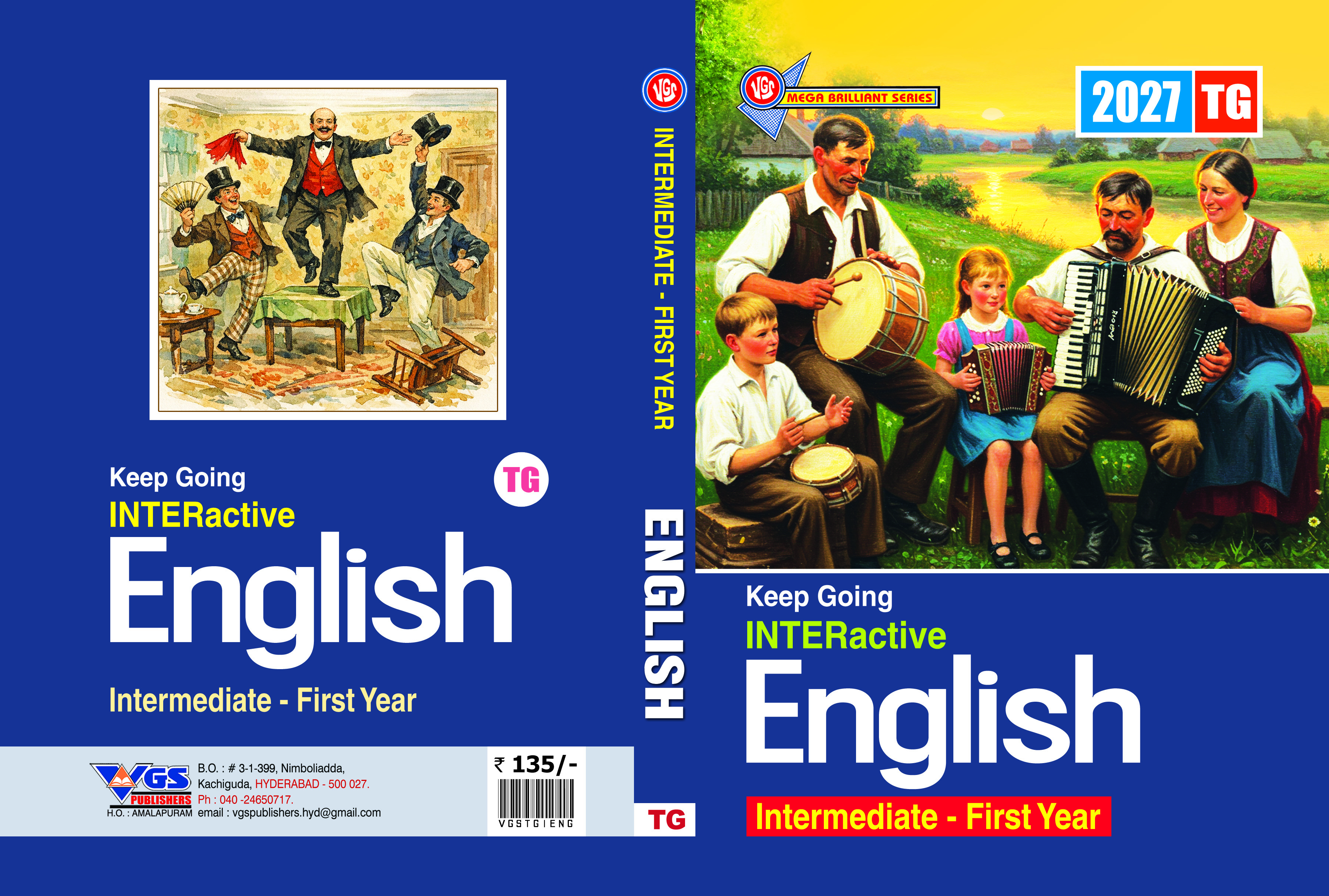 TG VGS Publishers Intermediate 1st Year English Guide 2027