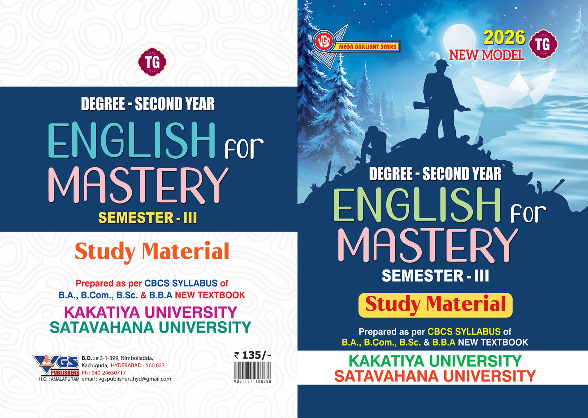 TG Degree 2nd Year, Semester III English (Study Material) for Kakatiya & Satavahana University