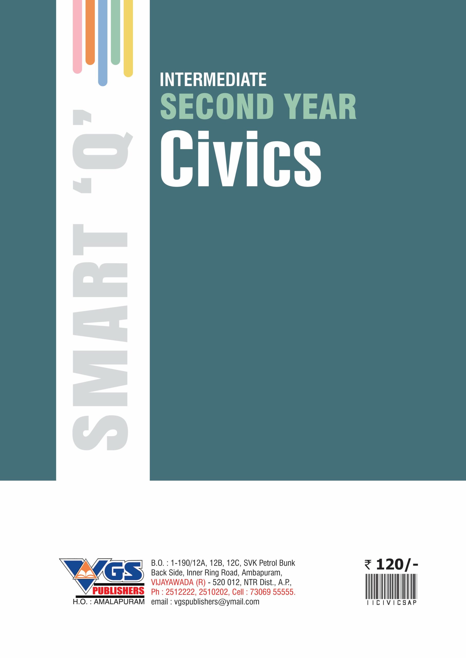 AP 2nd Year Civics Question Bank Smart Q Series 2027