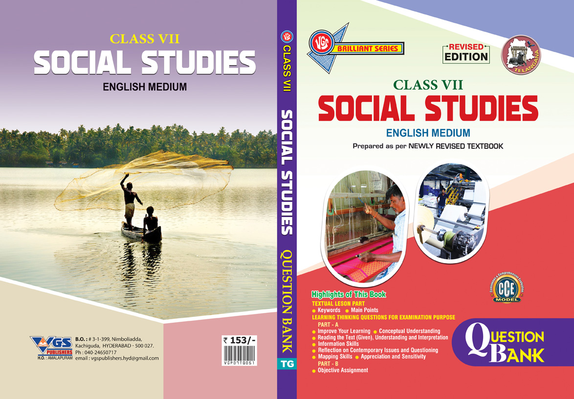 VGS TG 7th Class Social Studies English Medium Question Bank-2027