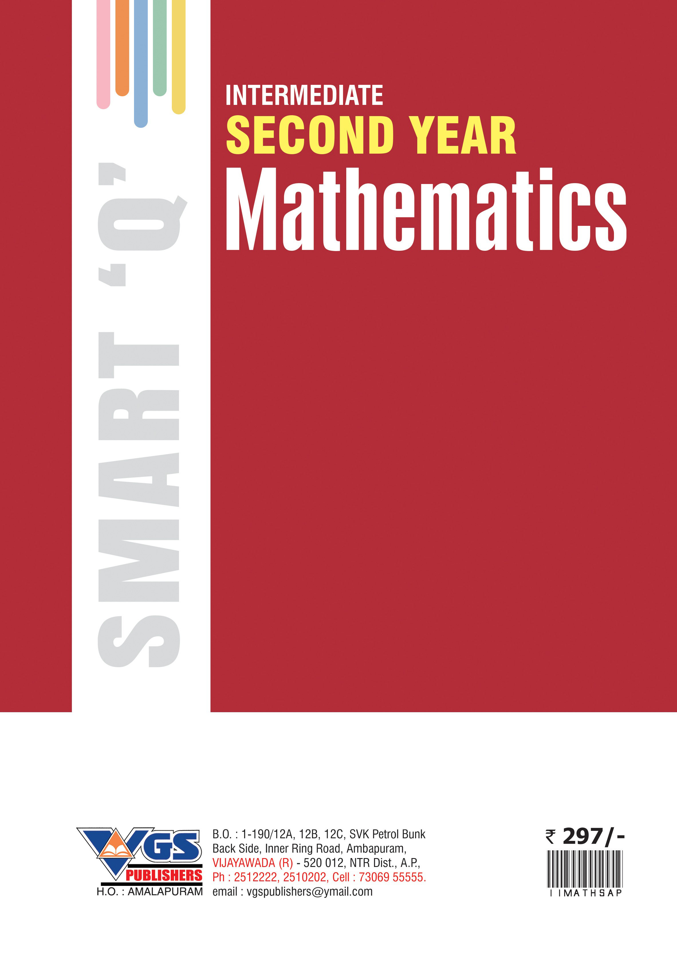 AP Intermediate Second Year Mathematic Question Bank Smart Q Series - 2027 thumbnail