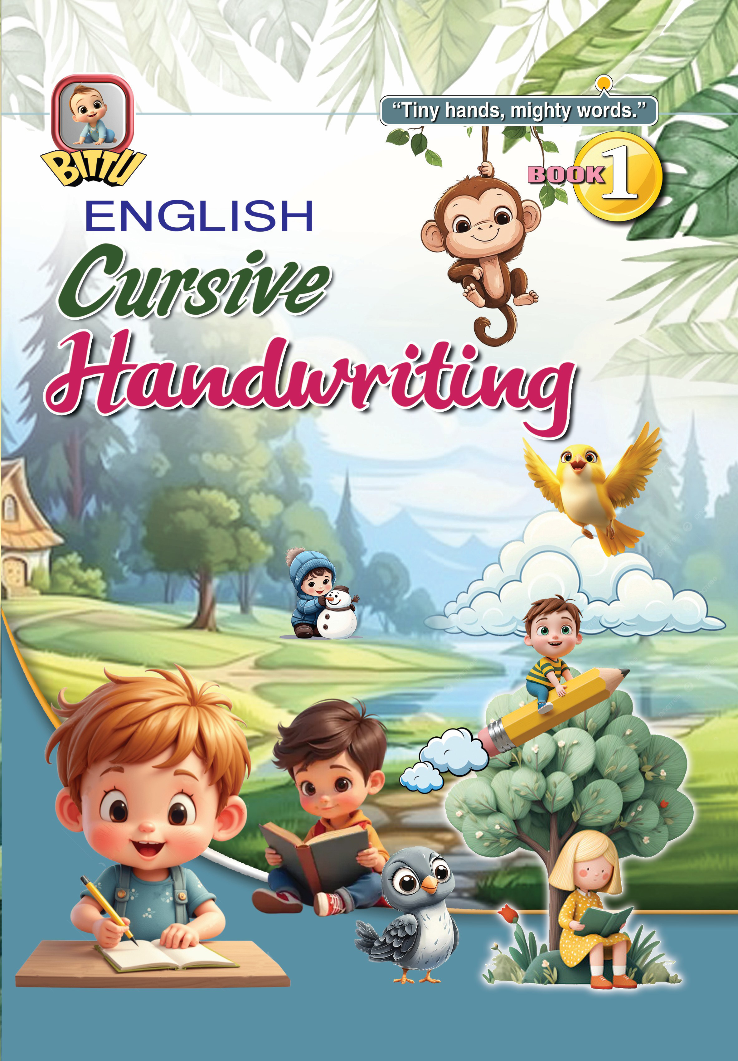 Cursive Handwriting Book - 1