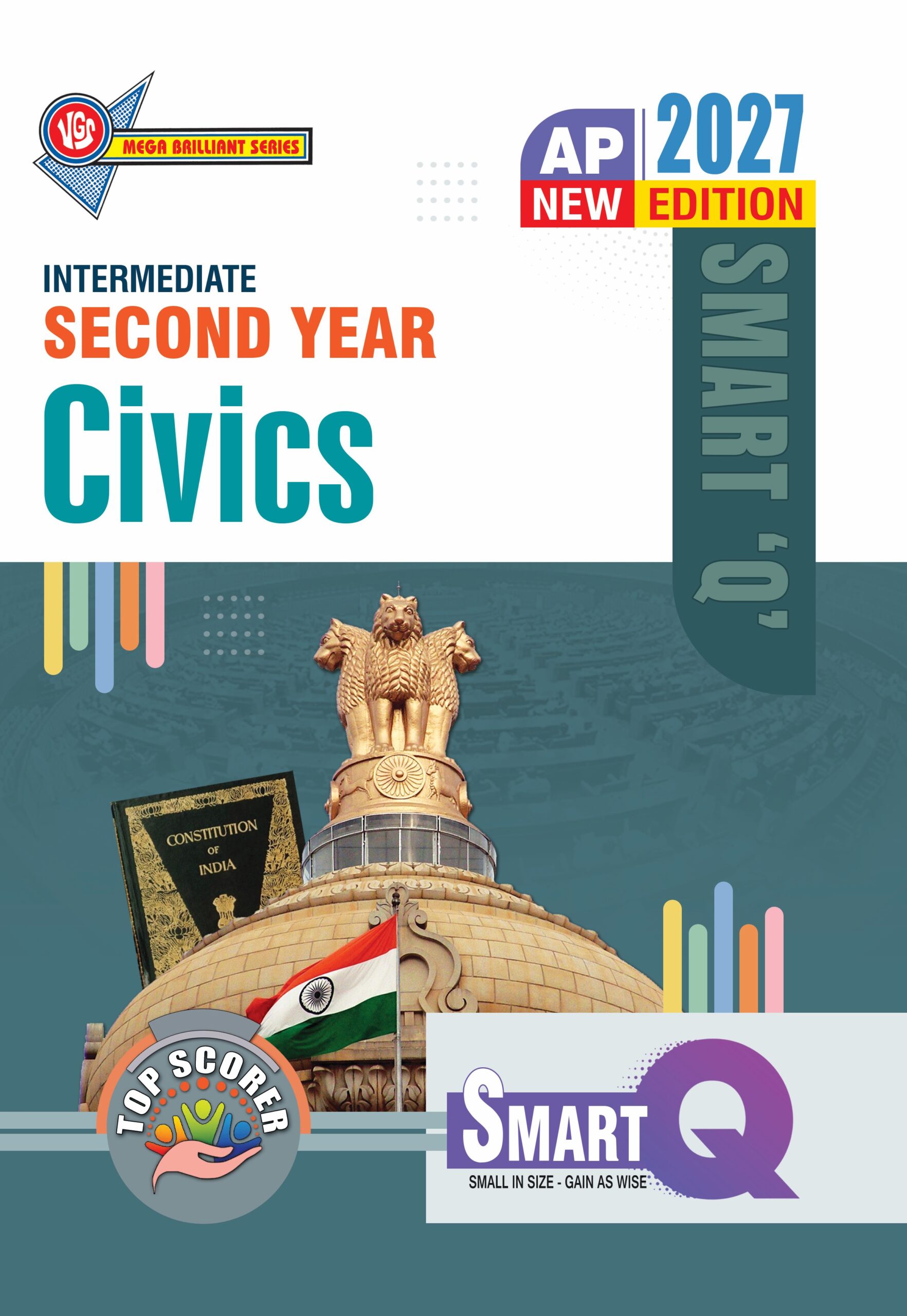 AP 2nd Year Civics Question Bank Smart Q Series 2027