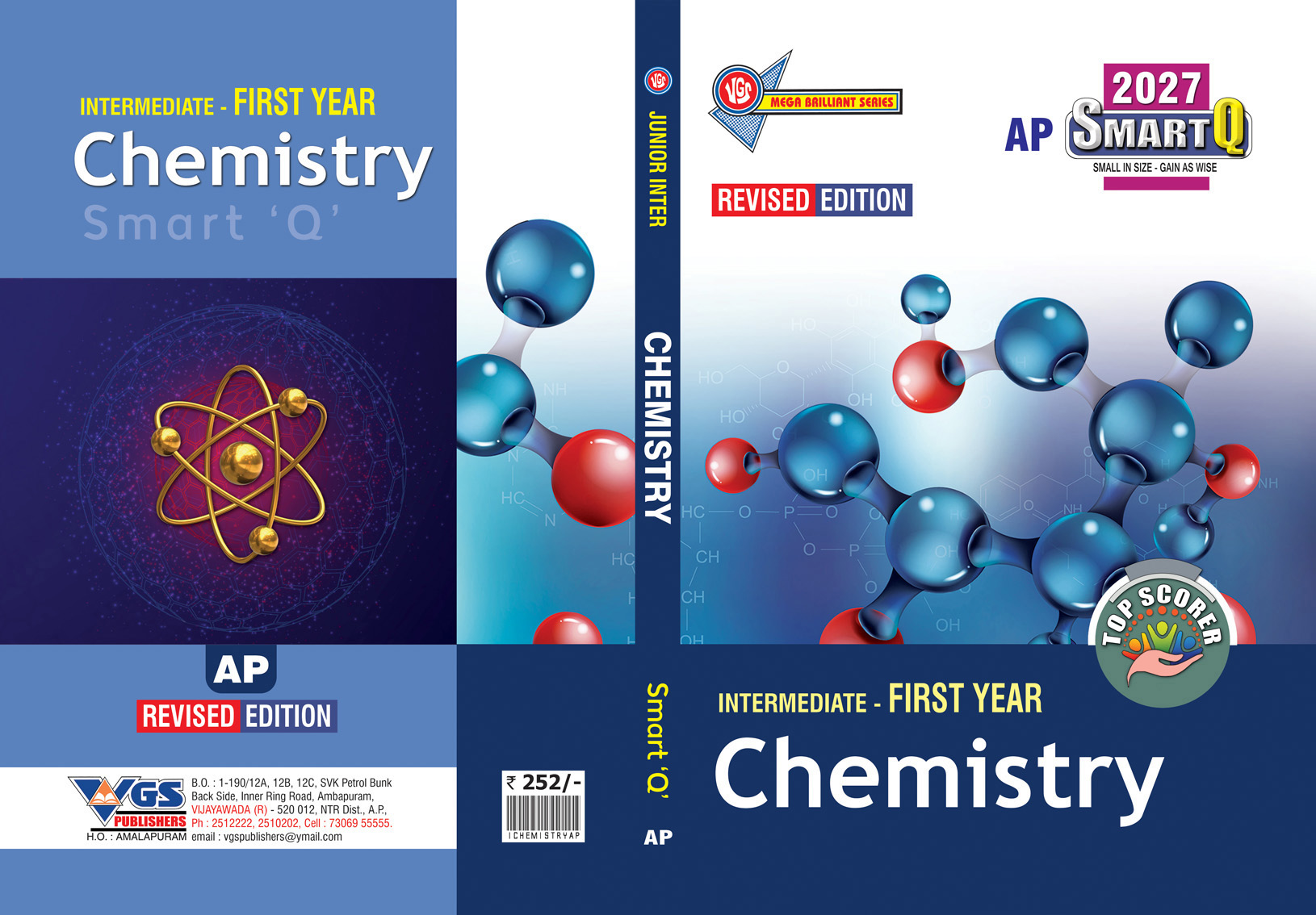 AP Inter 1st Year MPC (Set of 5 Subjects ) Question Bank 2027 thumbnail