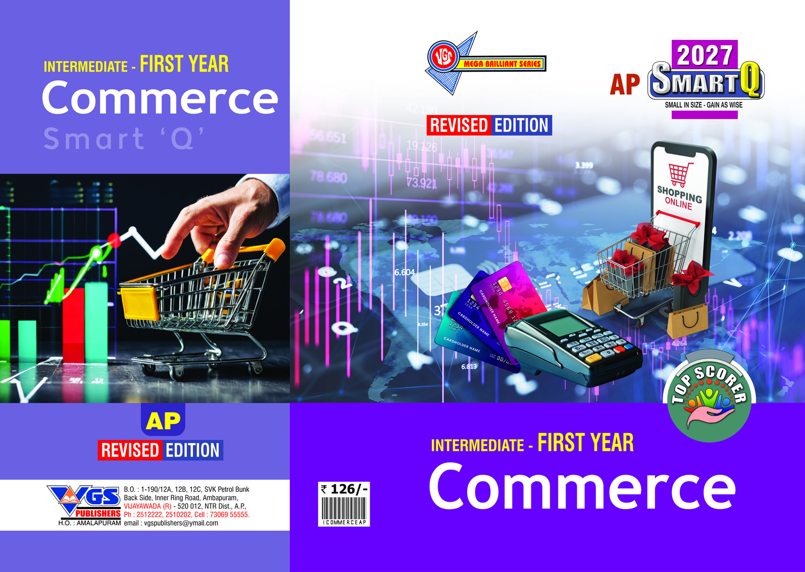 AP Inter 1st Year Commerce Question Bank 2027 Smart Q Series