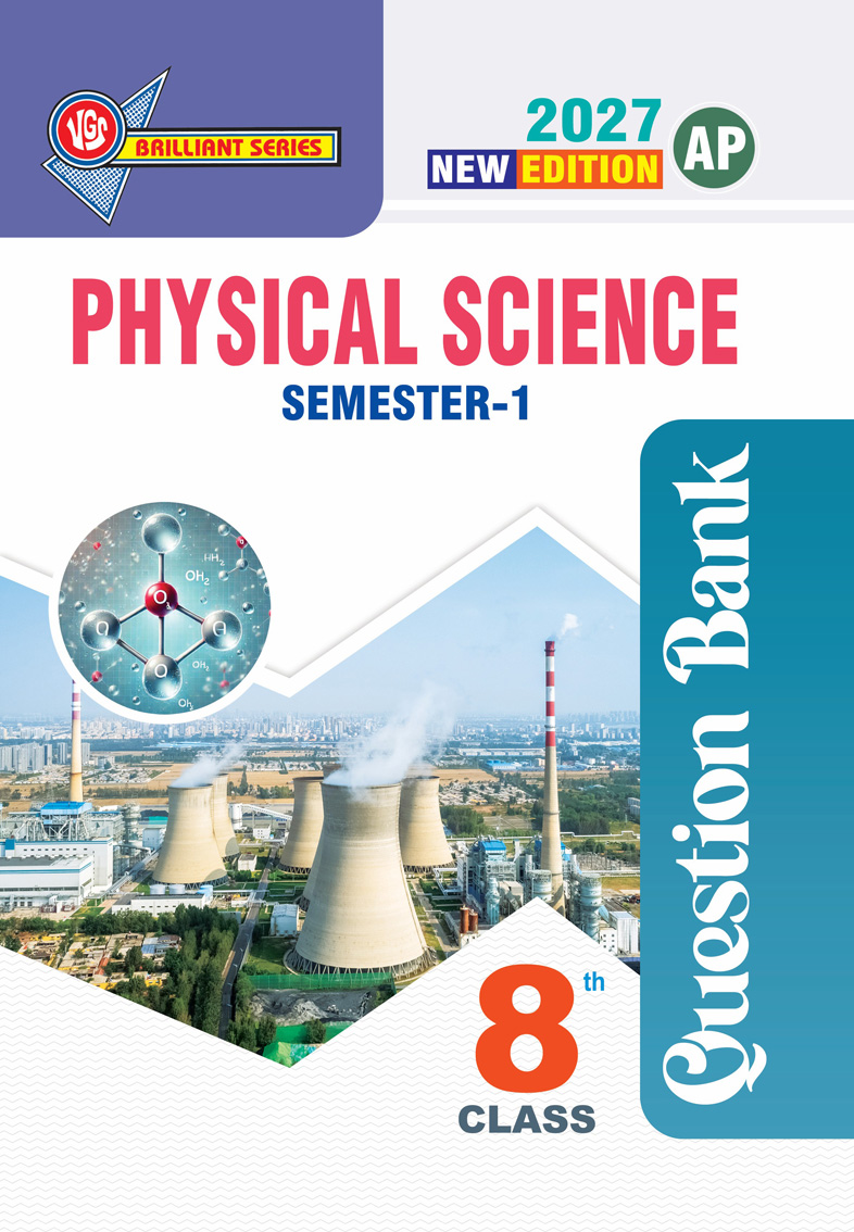 VGS AP 8th Class Physical Science (Semester-I Question Bank - 2027