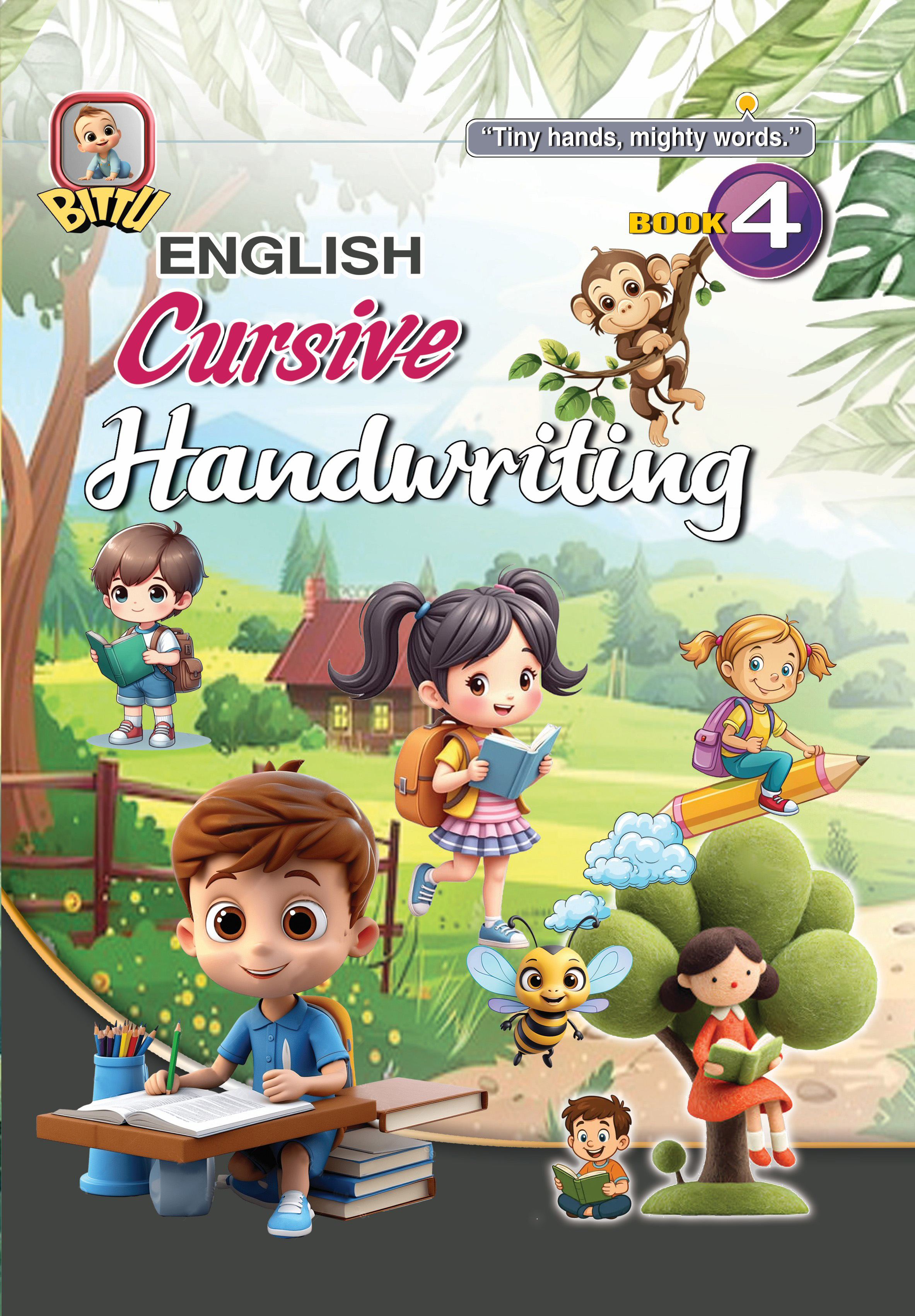 Cursive Handwriting Book - 4