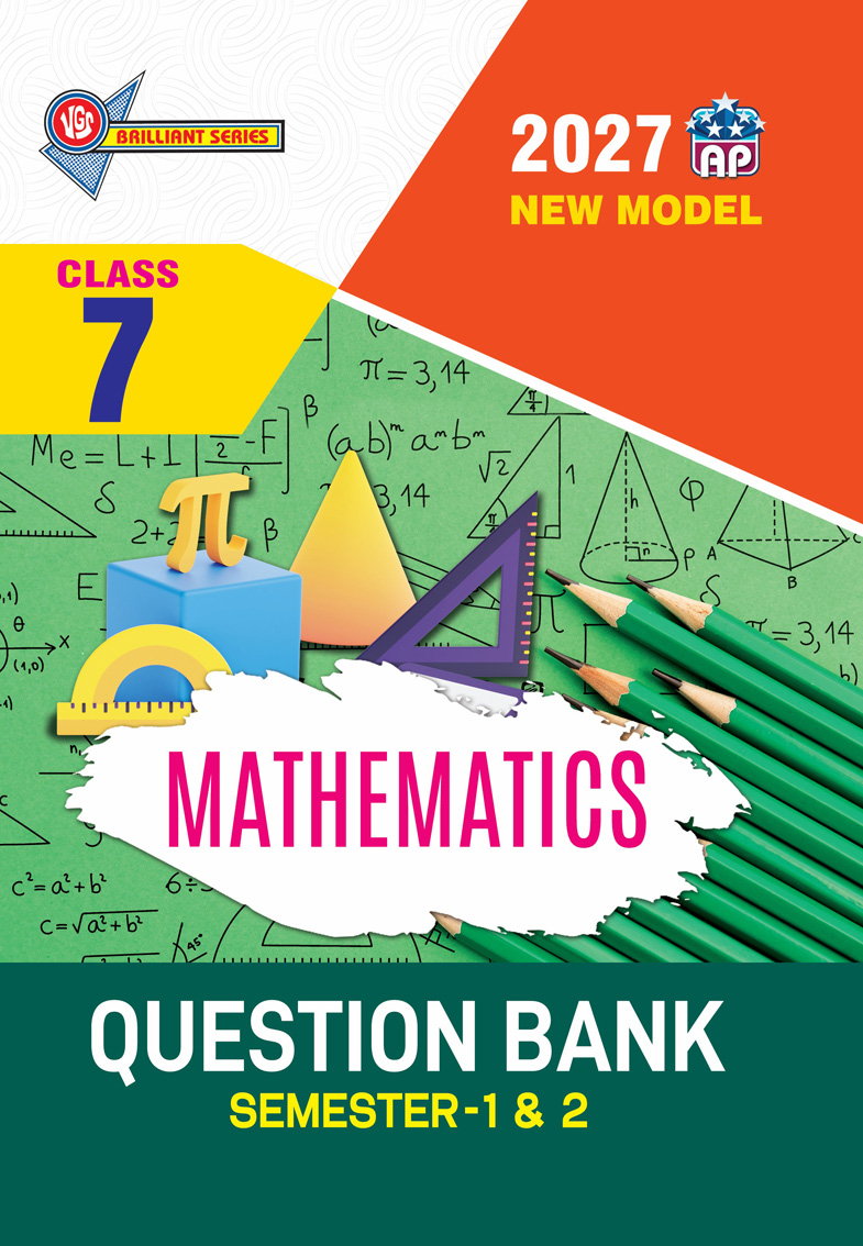 VGS AP Class 7 Mathematics Question Bank – Semester 1 & 2 - 2027