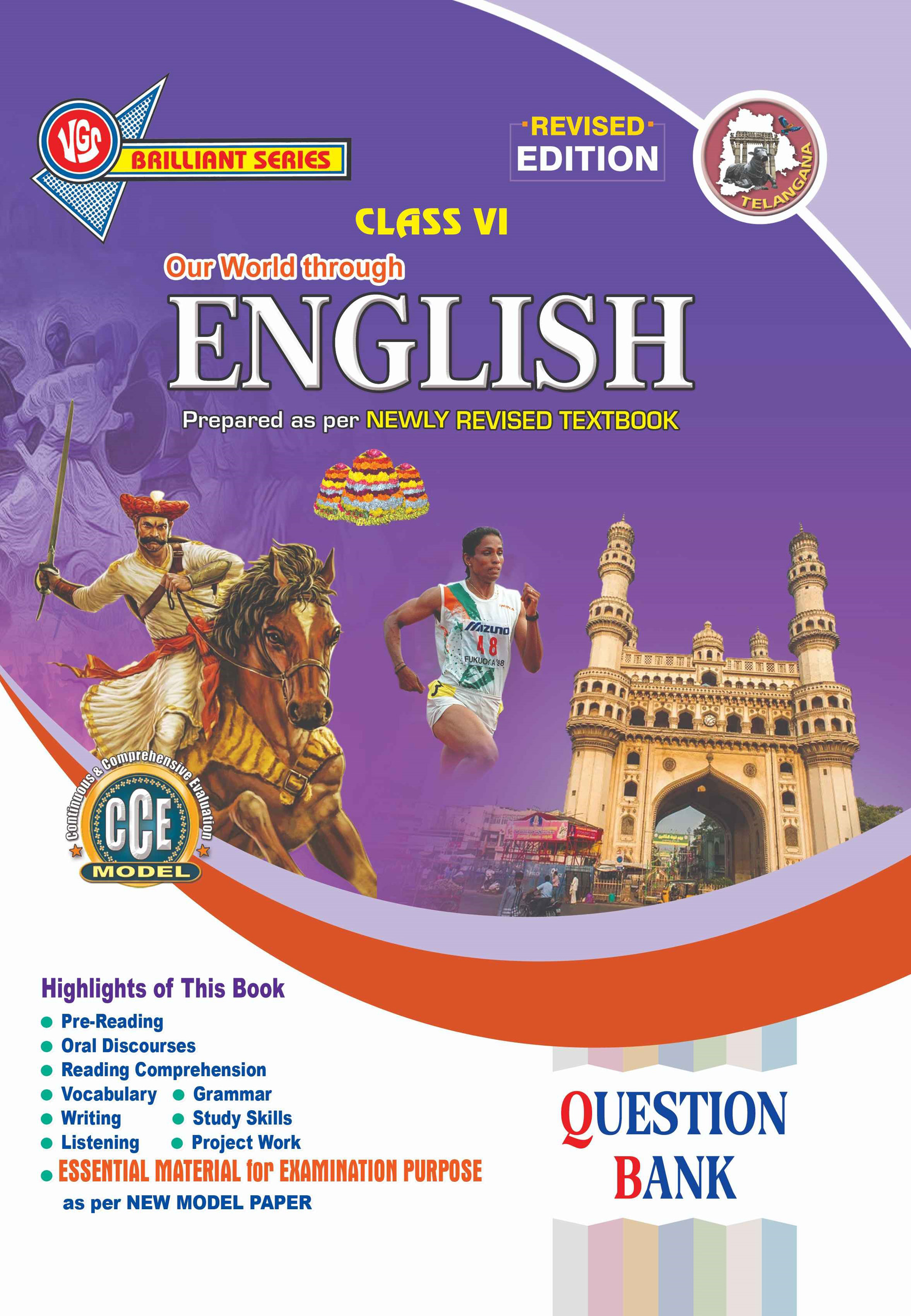 VGS TG 6th Class English Question Bank-2027