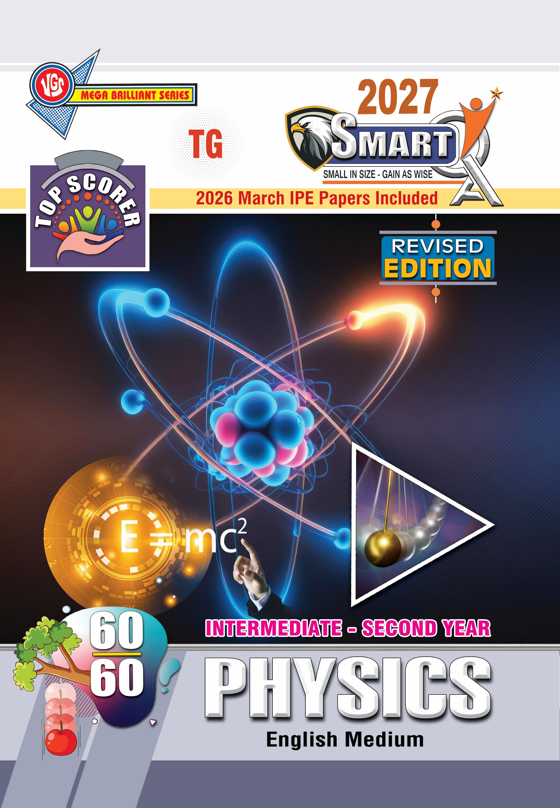 TG Inter 2nd Year Physics Question Bank (English Medium) Smart X 2027