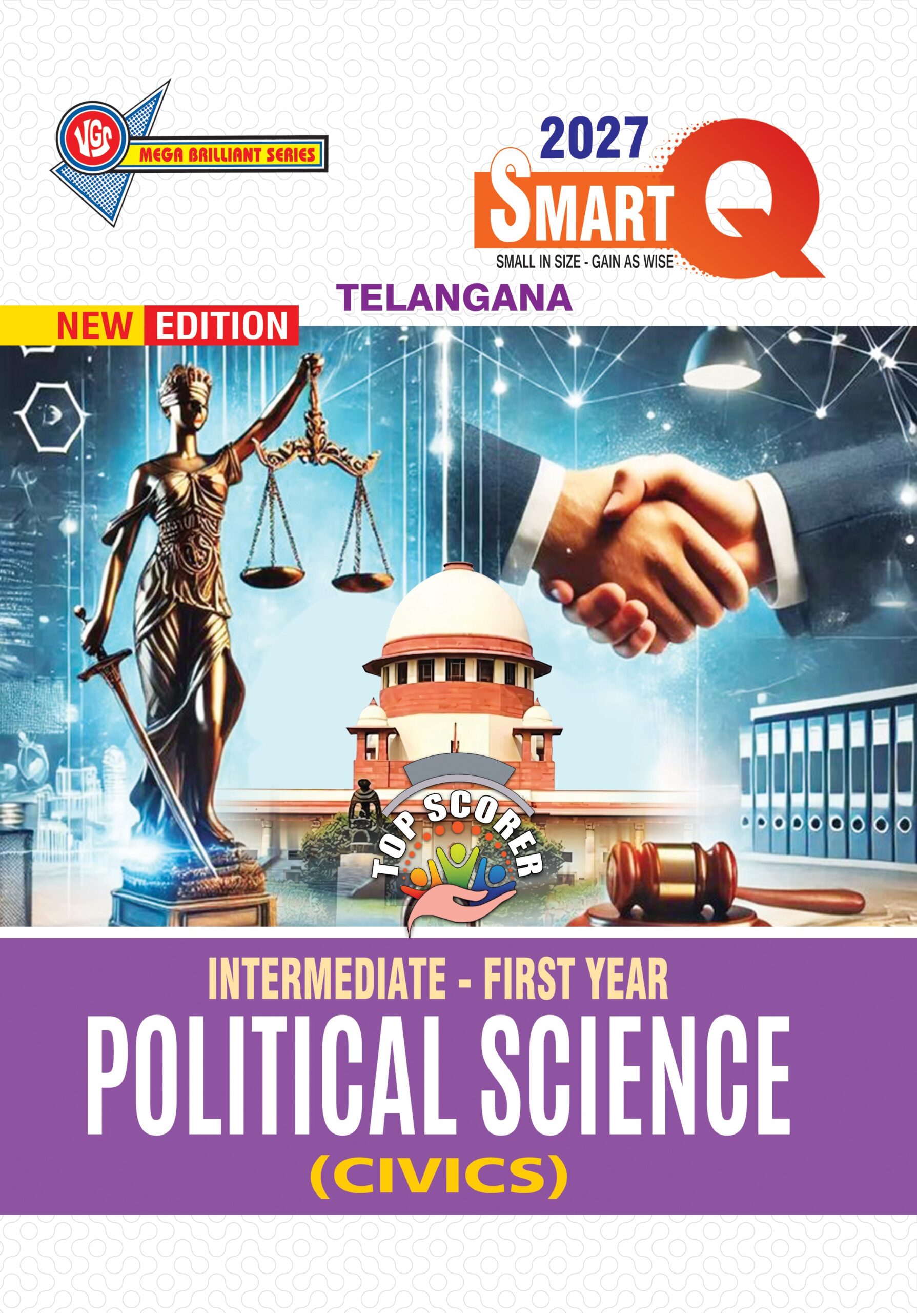 VGS SmartQ TG Inter 1st Year Political Science Question Bank – 2027