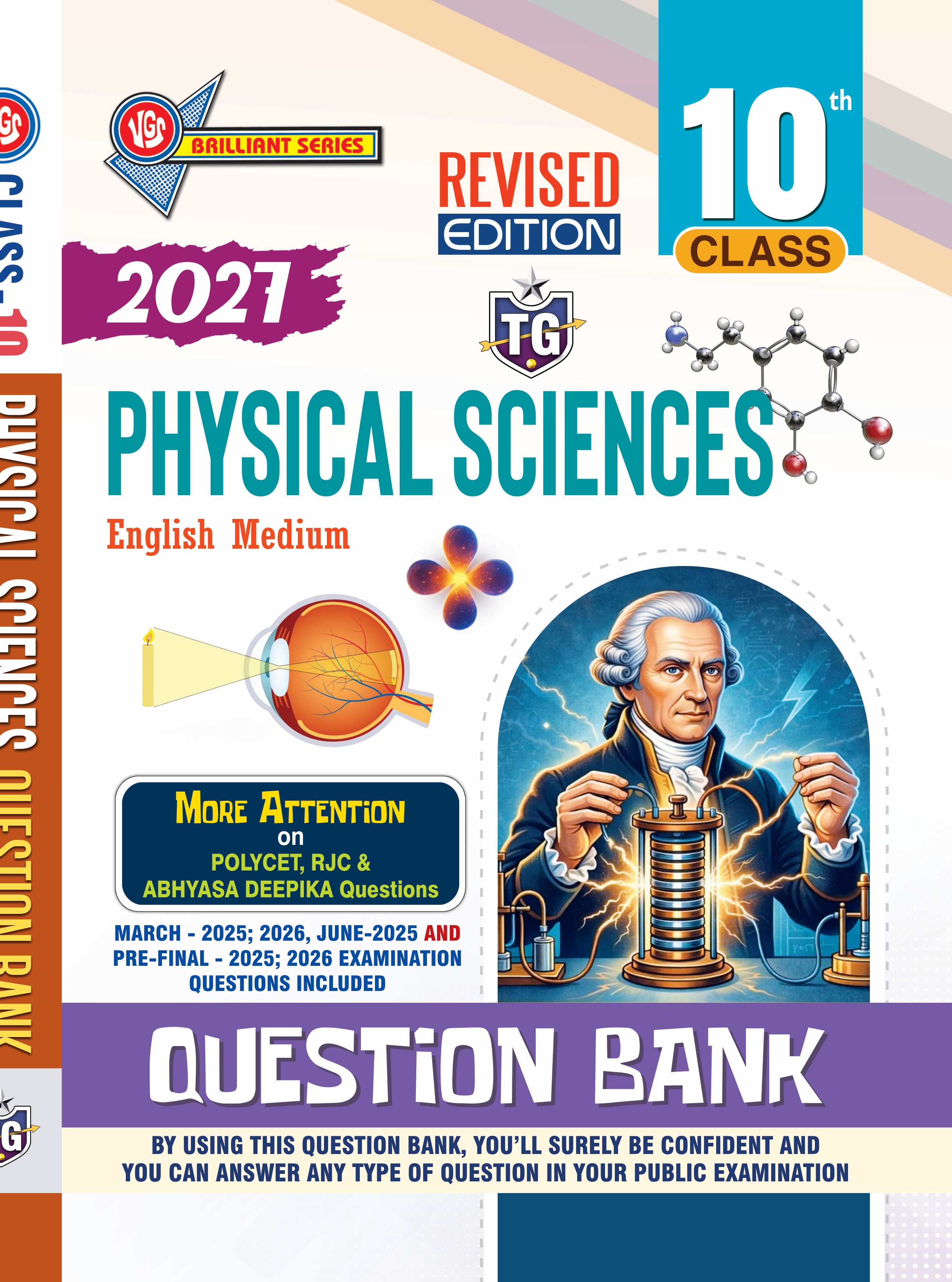 10th Physical Sciences Question Bank (English Medium) Revised Edition 2027