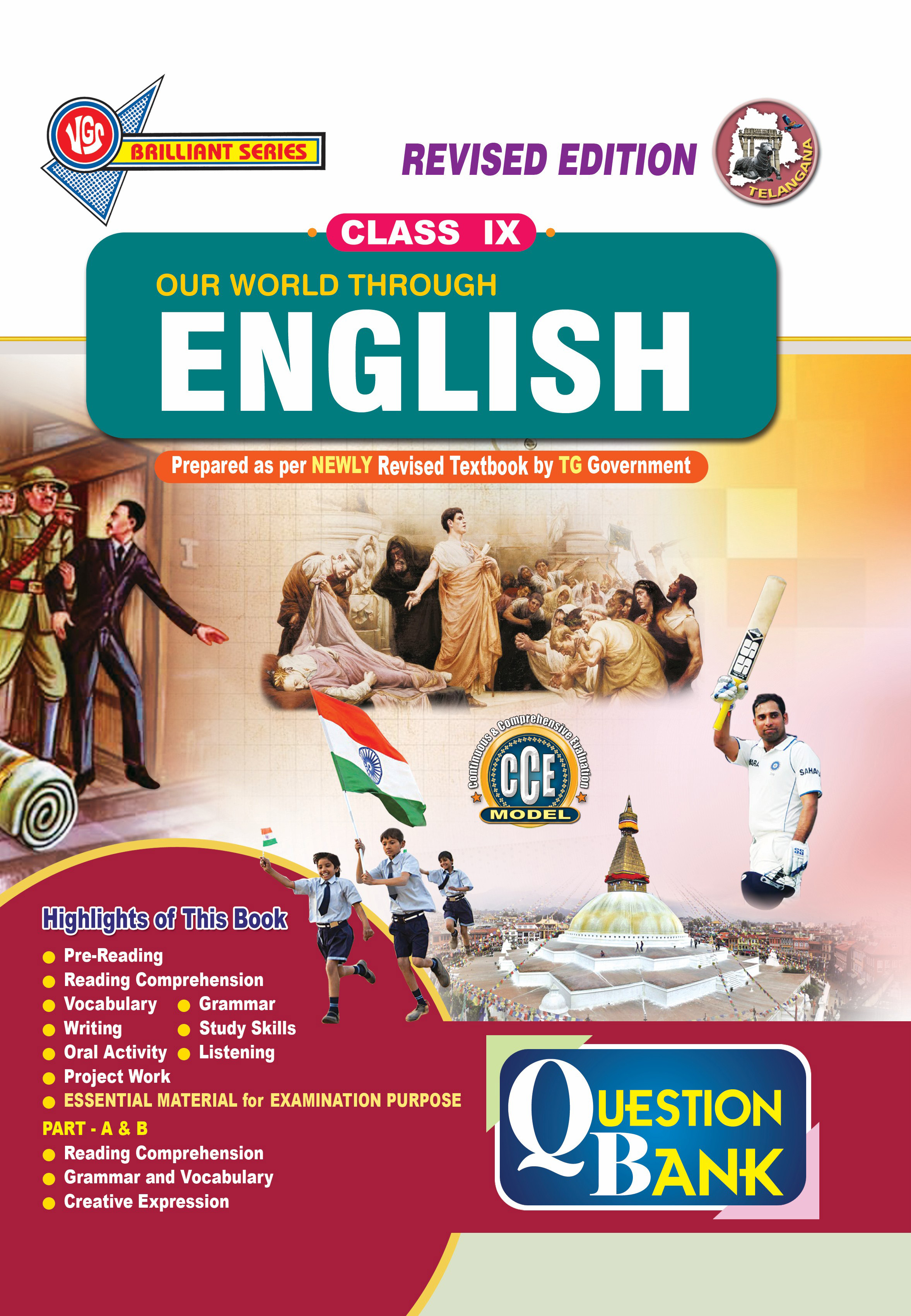 VGS TG 9th Class English Question Bank-2027