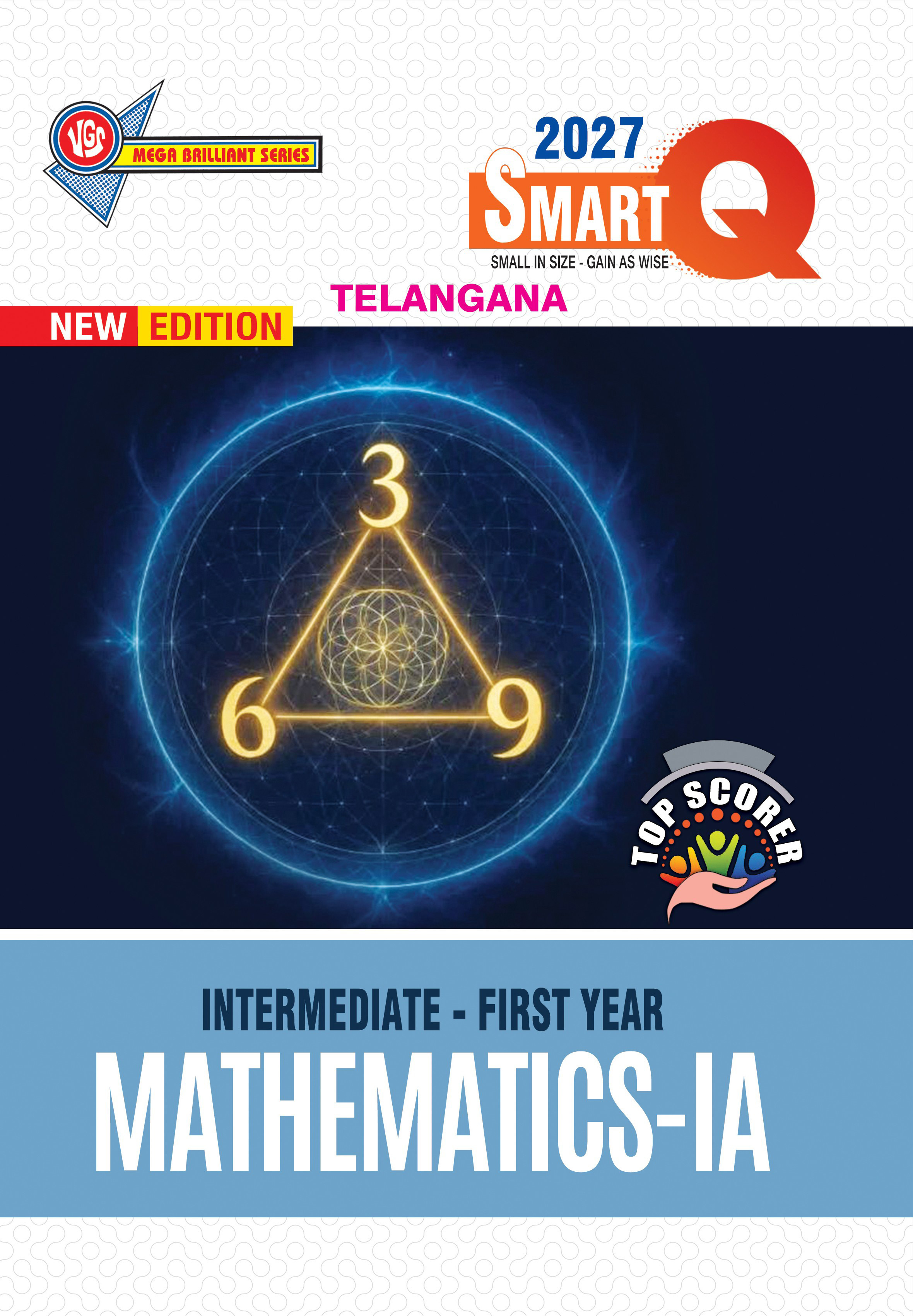 TG 1st Year Intermediate Maths 1A Question Bank VGS Smart Q Series - 2027