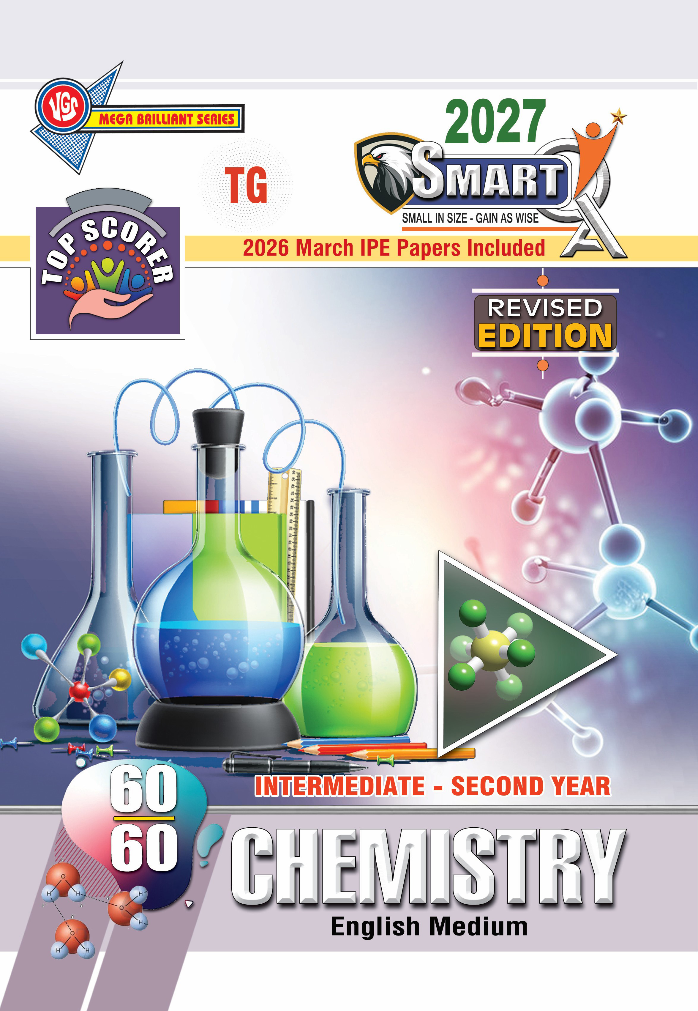 TG Inter 2nd Year Chemistry Question Bank Smart Q Series - 2027