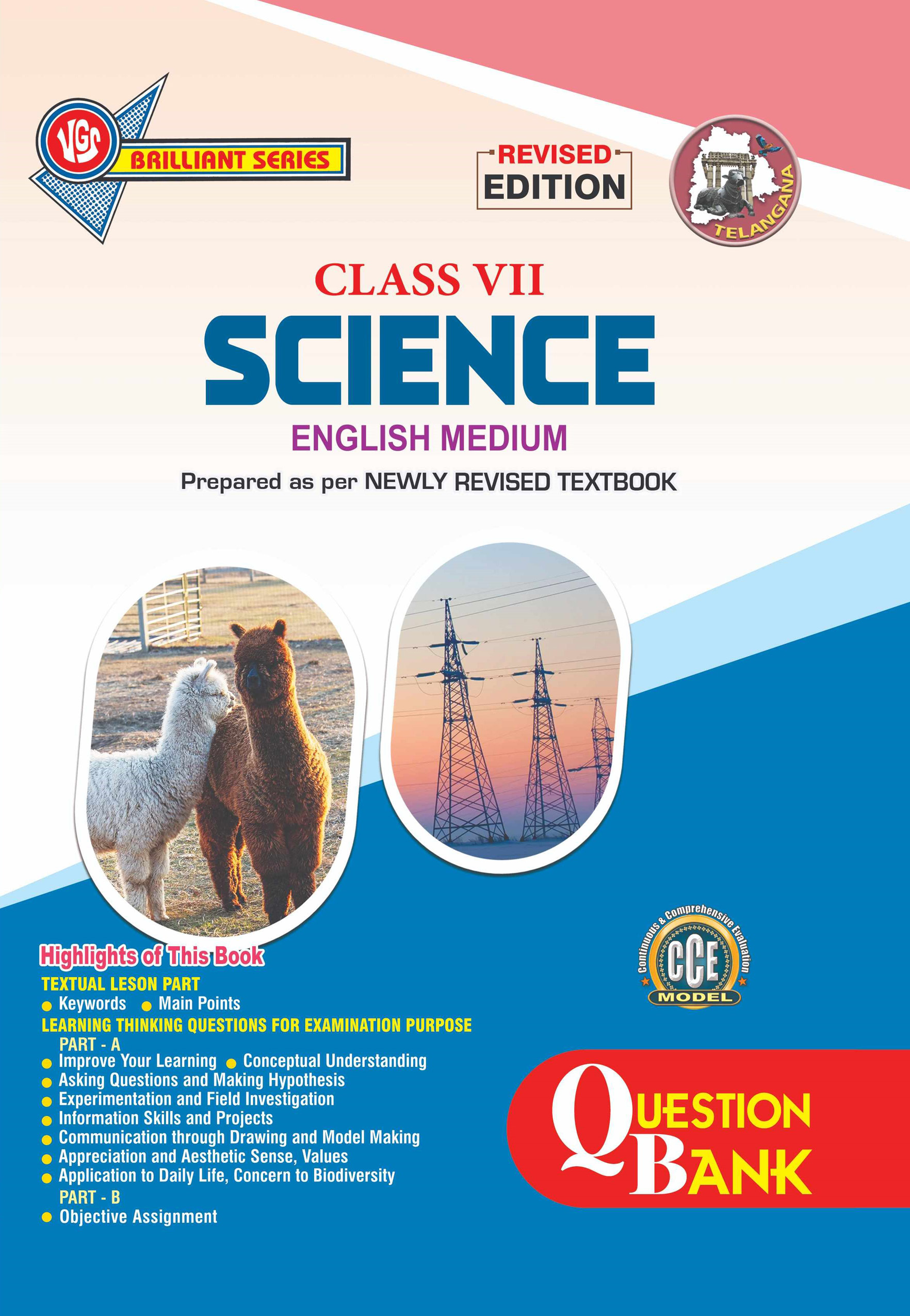 VGS TG 7th Class Science (English Medium) Question Bank-2027