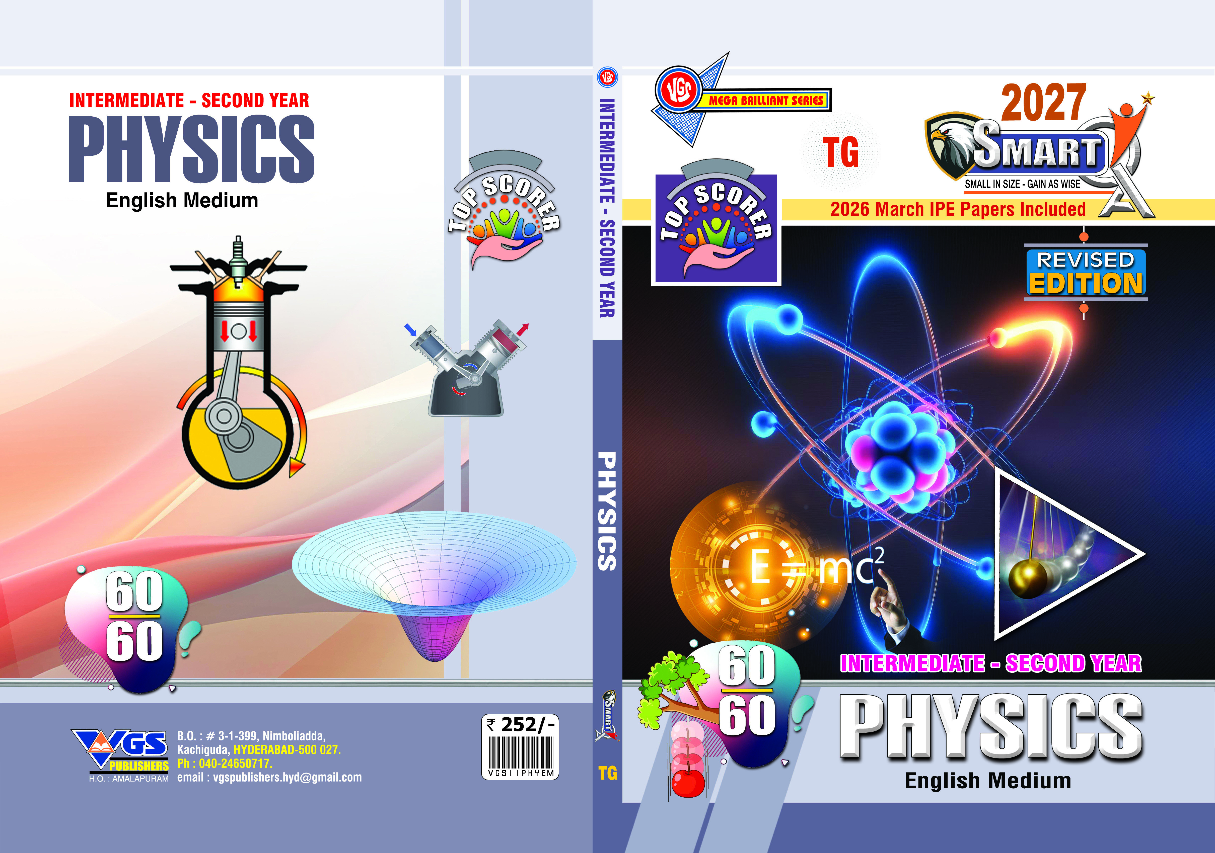 TG Inter 2nd Year Physics Question Bank (English Medium) Smart X 2027