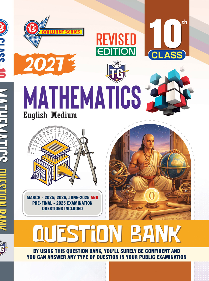 VGS TG Class 10 Mathematics Question Bank 2027 Edition (English Medium)