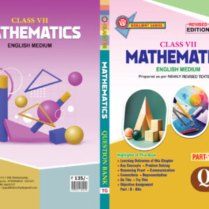 TG 7th Class Mathematics English Medium Question Bank-2026