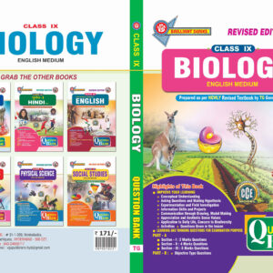 TG 9th Class Biology English Medium Question Bank-2026