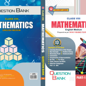 TG 8th Class Mathematics English Medium Question Bank-2026
