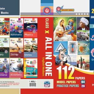 AP 10th Class ALL IN ONE English Medium (FL- TELUGU, SL-HINDI) 2026